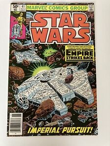 STAR WARS #41 1980 1st cameo appearance of Yoda, Newsstand Edition BRONZE AGE