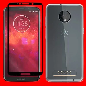 Lot Coque Protection écran 9H pour Téléphones Motorola Moto Z3 XT1929 Vendeur USA - Photo 1 sur 1