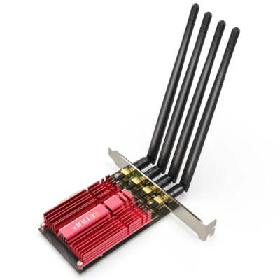 EDUP 9633-800 AC1900Mbps 2.4GHz & 5GHz Dual Band PCI-Express Adapter 4 Antenna E - Image 1 of 4