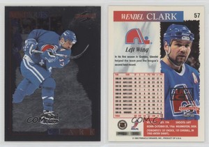 1995-96 Score Black Ice Wendel Clark #57