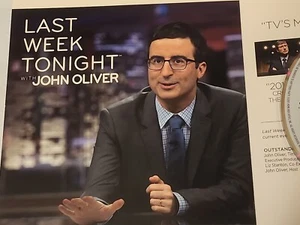 2015 HBO EMMY DVD LAST WEEK TONIGHT JOHN OLIVER NET NEUTRALITY PRISONS TRANSLAT - Picture 1 of 8