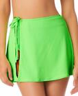 California Waves 295223 Juniors' Ribbed Sarong Skirt Cover-Up, Size Medium