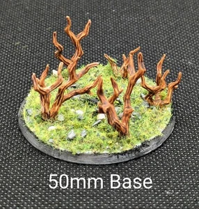 11x arbustos muertos y raíces 28/32mm para tabletop / bits / base / modelismo - Imagen 1 de 2