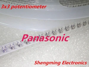 2000 STCK. SMD 200K Ohm 3X3 Potentiometer Trimmer Widerstand EVM3ESX50B25 - Bild 1 von 3