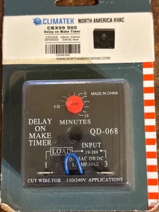 ClimaTek Delay On Make Timer Replaces ClimaTek CBX99 900 QD-068 - Picture 1 of 1