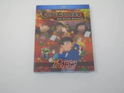 Case Closed - The Crimson Love Letter Movie (Blu-ray, 2017) Anime Sealed - Image 1 of 4
