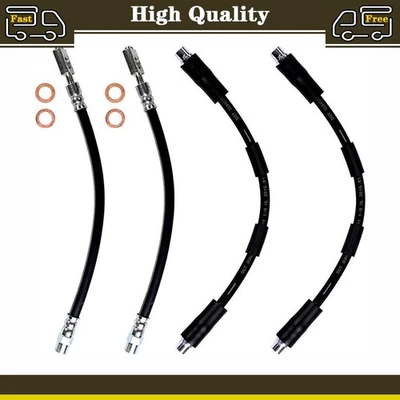 Manguera hidráulica freno Sunsong delantero trasero para Audi A8 Quattro 2000~2003 4X Foto 1 de 4