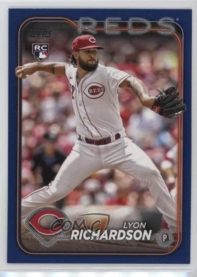 2024 Topps Series 2 Retail Royal Blue Lyon Richardson #517 Rookie RC - Image 1 of 2
