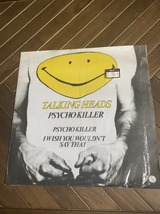 Talking Heads - Psycho Killer - 12" Vinyl Single UK Sire 6078 610 1977 EX/EX - Picture 1 of 4