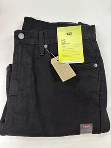 Levi's Men's 527 Flex Stretch Slim Bootcut Denim Jeans Black Choose Size - Picture 1 of 20