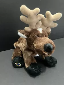 Webkinz Brown Reindeer Plush Stuffed Animal HM137 NO CODE - Picture 1 of 5