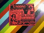 Vtg 1990S 1/4 Sz Flyer - Punk The Union Evil Jesus 5 At Usa Underground Lv2 Nl1