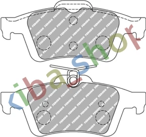 BRAKE PADS - PROFESSIONAL DS 2500 NO ROAD APPROVAL REAR FITS VOLVO C30 C70 II - Picture 1 of 5