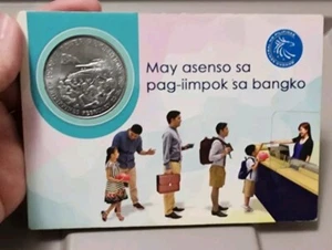 Philippines  People Power Revolution 10 Piso commemorative coin.Blister Pack. - Picture 1 of 6