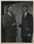 1950 Press Photo Deyal J. Davis East Side Chamber Chief - ora18711