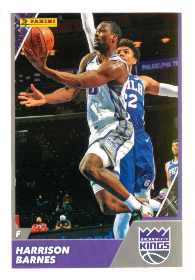 Harrison Barnes 2021-22 Panini Sticker & Card Collection NBA Card #75 Kings NBA - Image 1 of 4