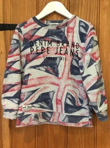 Pepe Jeans London 1973 Denim Brand Lovely Jumper Age 6yrs - Picture 1 of 3