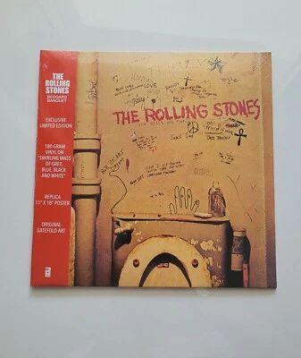 The Rolling Stones -Beggars Banquet swirl grey blue black Vinyl RSD 2023 - Bild 1 von 3