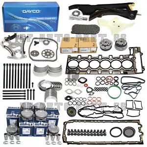 Engine Overhaul Rebuilding Kit For BMW 535i X6 X5 F30 F32 F25 F10 F15 E71 N55B30 - Picture 1 of 21
