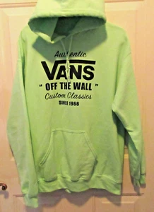 NEW Mens Vans Off the Wall Skating  Hoodie  Sweatshirt size M   Graphic Pullover - Picture 1 of 11