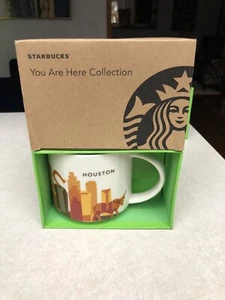 Starbucks Houston You Are Here Collection Coffee Mug 14oz NEW in Box - Picture 1 of 5