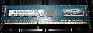 HP 731765-B21 735302-001 731656-081 HP 8GB 1PC3L-12800R DDR3-1600 Reg Mem - Picture 1 of 2