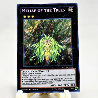 YuGiOh Meliae of the Trees 1st Ed Secret Rare Holo Foil MP14-EN165 MINT Free S/H - Image 1 of 3