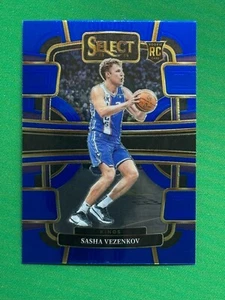 2023-24 Panini Select Basketball Blue Retail Parallel #74 Sasha Vezenkov RC - Picture 1 of 2