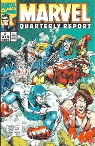1994 The Marvel 2nd Quarterly Report Vol 4 #2 J.A. Jenney Rey Garcia - Picture 1 of 2