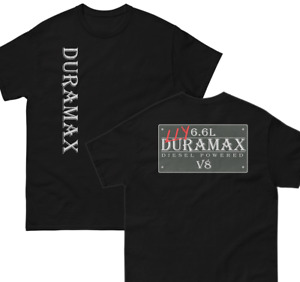 LLY Duramax Shirt, Mens Diesel Truck Tshirt, 6.6 Engine T-Shirt