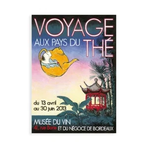 Stampa su Tela su Carta Poster o Quadro Got Jean-Pierre Voyage aux pays des thes - Imagen 1 de 2