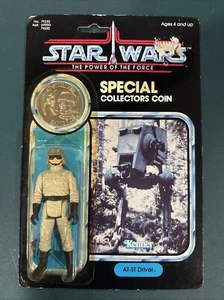 No. 71600 VINTAGE KENNER STAR WARS POTF 92 BACK AT-ST DRIVER FIGURE - Picture 1 of 8