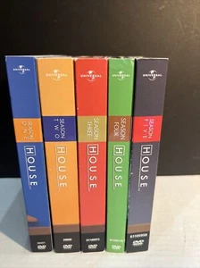 HOUSE [DVD TV Series] Box Sets Seasons 1, 2, 3, 4, 5 Complete EXCELLENT - Picture 1 of 11