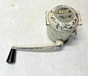 Vintage Dazey Triple Ice Crusher Grinder White USA 1950's VTG - Picture 1 of 5