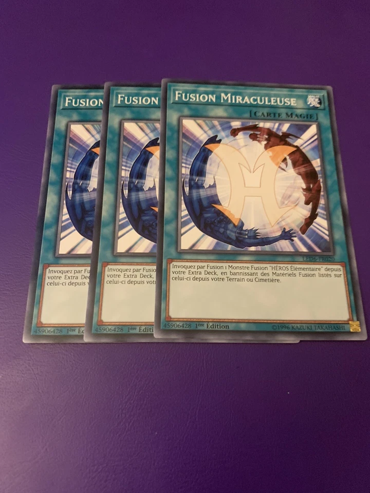 Yu-Gi-Oh! Miracle Fusion - LED6-FR020 - Common - 1st Ed Near Mint, French X3 - Image 1 of 1