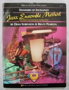 Vibes & Aux Percussion Standard Of Excellence Jazz Ensemble Method Sheet Music O - Picture 1 of 12