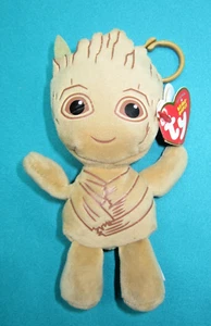 TY BEANIE BABIES MARVEL GROOT BORSA CLIP -- H-92 - Foto 1 di 2