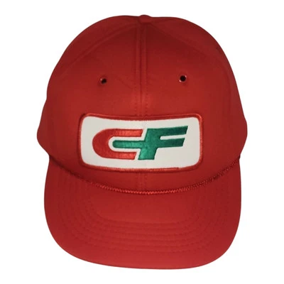 Gorra de colección CF Consolidated Freightways Trucker SnapBack roja Tonkin Inc. Foto 1 de 4