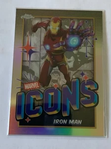 2025 Topps Chrome Marvel #MI-7 Iron Man Icons Refractor - Bild 1 von 6