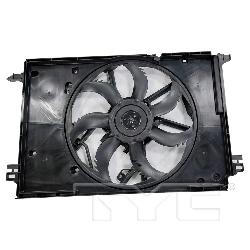 Conjunto de ventilador de refrigeración de radiador y condensador para Toyota RAV4 Prime 21-21 con BLM Foto 1 de 4