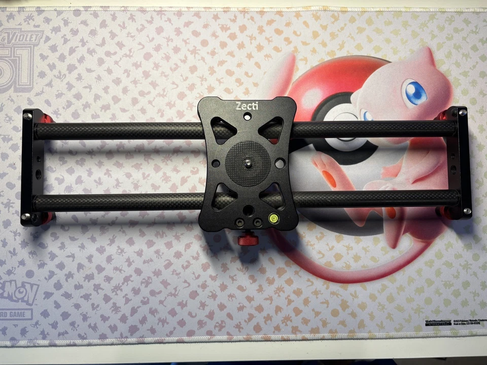 Zecti Camera Slider 16 "/40 cm Adjustable Carbon Fiber Camera Dolly Track Slider - Image 1 of 1