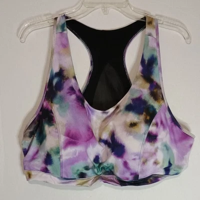 Женский черный спортивный легкий поддерживающий бюстгальтер Tek Gear размер 3X - Изображение 1 из 3