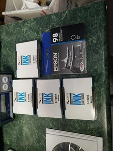 5 neue Patronen Epson 98 Artisan 810/835/725/730/837 kostenloser Versand Anzeige lesen - Bild 1 von 3