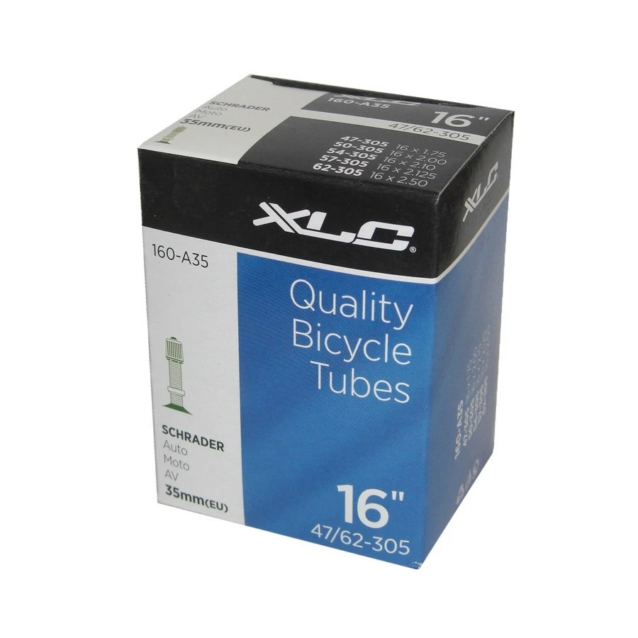 Inner Tube Daria 16x1.75-2.125 Valve Schrader 35mm 2508160200 XLC Child Bike - Image 1 of 1