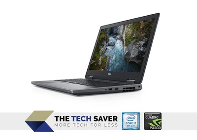 Dell Precision 7530 15.6 FHD i7-8750H 16GB RAM 1TB SSD NVIDIA Quadro P3200 - Image 1 of 4