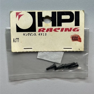 HPI Racing A177 King Pin Bolt Screws 3.4x12 Original RS4 4pcs Vintage RC - Image 1 of 2