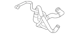 Genuine Ford Radiator Coolant Hose HC2Z-8286-D - Foto 1 di 9
