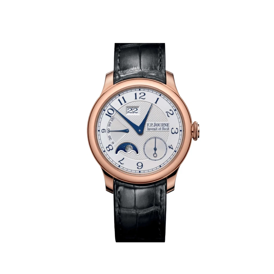 Mostrador prata ouro rosa F.P.Journe Classique Automatique Lune AL (2011) - Imagem 1 de 1