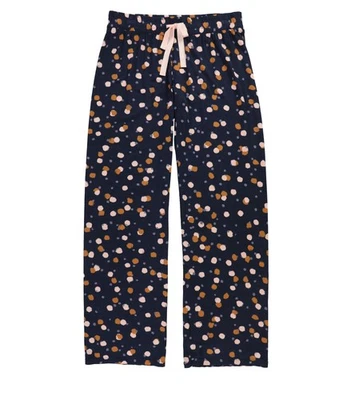 P.J. Salvage Womens Confetti Chic Pajama Lounge Pants, Blue, Small - Image 1 of 2