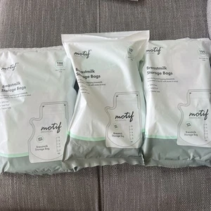 Bolsas de almacenamiento de leche materna médica Motif 3 paquetes 300 en total 6 oz - Imagen 1 de 4